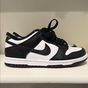 Nike Dunks Black and White Low-Tops